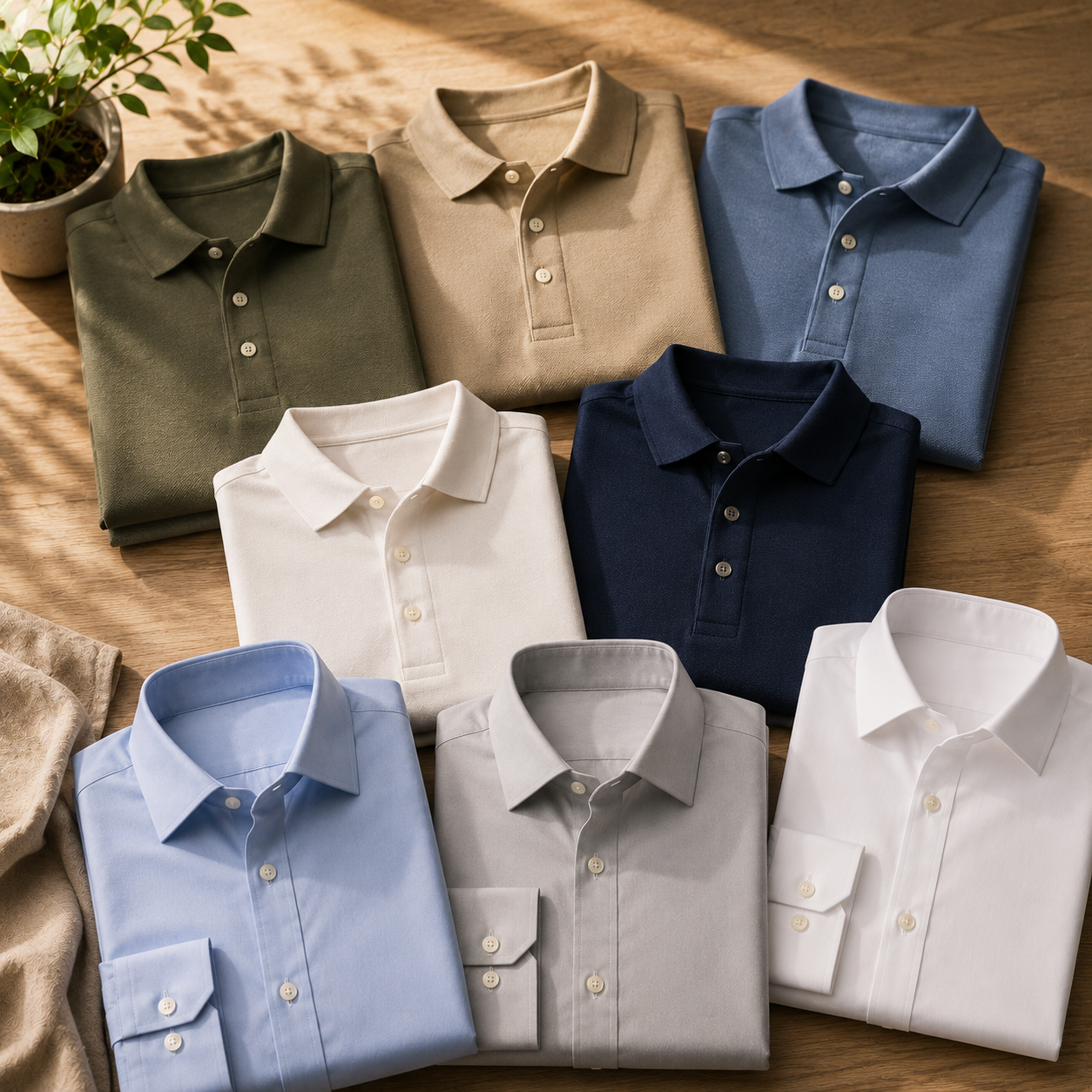 Polos & Dress Shirts